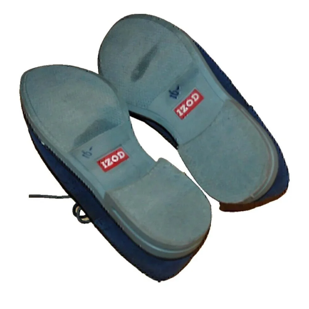 Izod Men's Lace Up Tie Drift Shoe Casual Carey-2Eny Size 9 1/2 Sneaker Blue